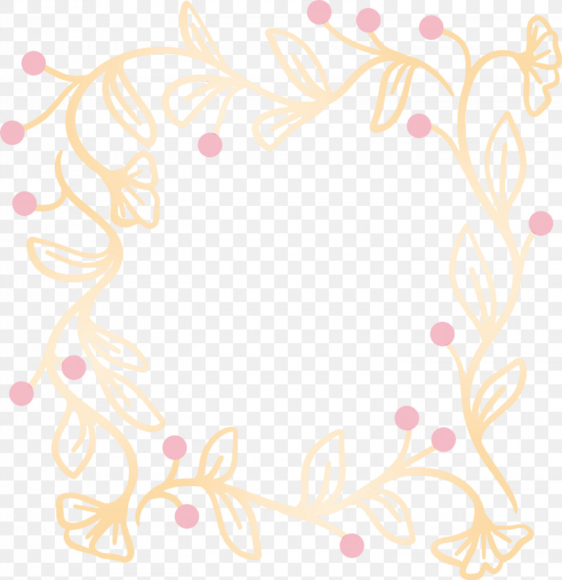 Pink Ornament Pattern Heart, PNG, 2911x3000px, Flourish Frame, Flower Frame, Heart, Ornament, Paint Download Free