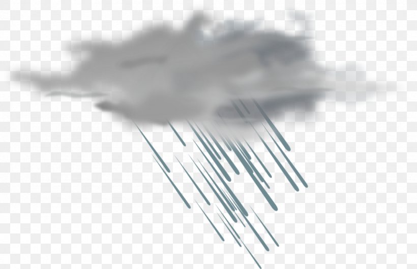 Rain Cloud Thunderstorm Clip Art, PNG, 1024x663px, Rain, Black And White, Cloud, Cumulus, Fog Download Free