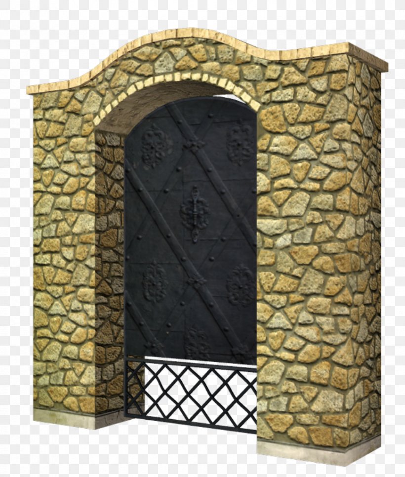 Stone Wall Garden Wicket Gate Yard, PNG, 869x1024px, Stone Wall, Arch, Article, Category Of Being, Facade Download Free