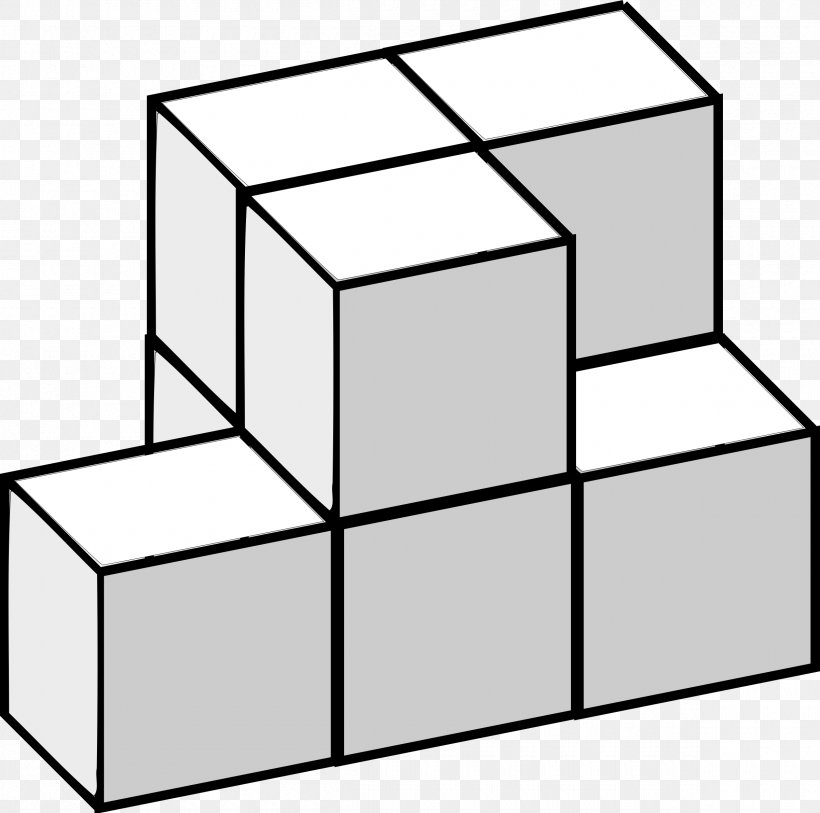 Tetris 3D Computer Graphics, PNG, 2400x2381px, 3d Computer Graphics, Tetris, Area, Black And White, Cube Download Free