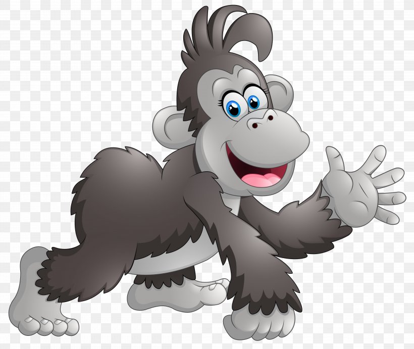 Cartoon Monkey Baboons Drawing Clip Art, PNG, 4879x4114px, Baboons, Animated Cartoon, Animation, Carnivoran, Cartoon Download Free