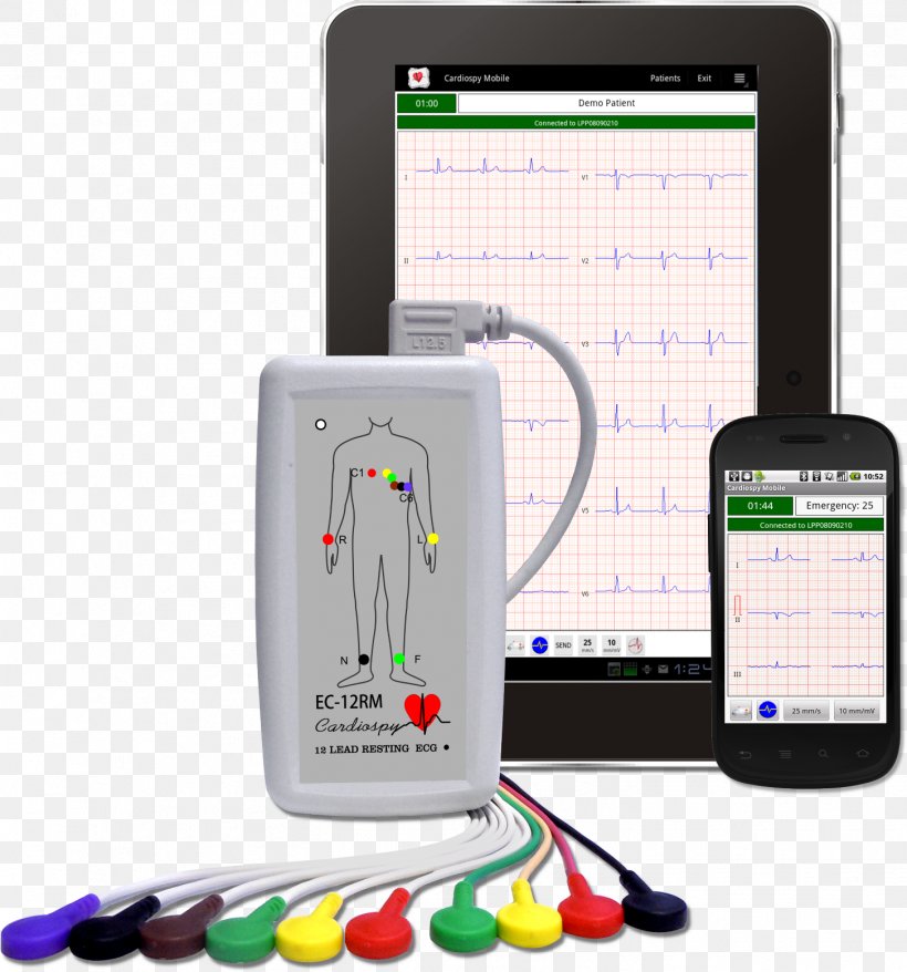 Electrocardiography Holter Monitor Wireless Ambulatory ECG Handheld Devices Medicine, PNG, 1453x1556px, Electrocardiography, Android, Bluetooth, Cardiology, Computer Accessory Download Free