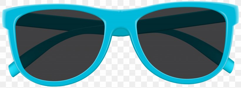 Goggles Sunglasses Blue, PNG, 8000x2954px, Glasses, Aqua, Azure, Blue, Brand Download Free