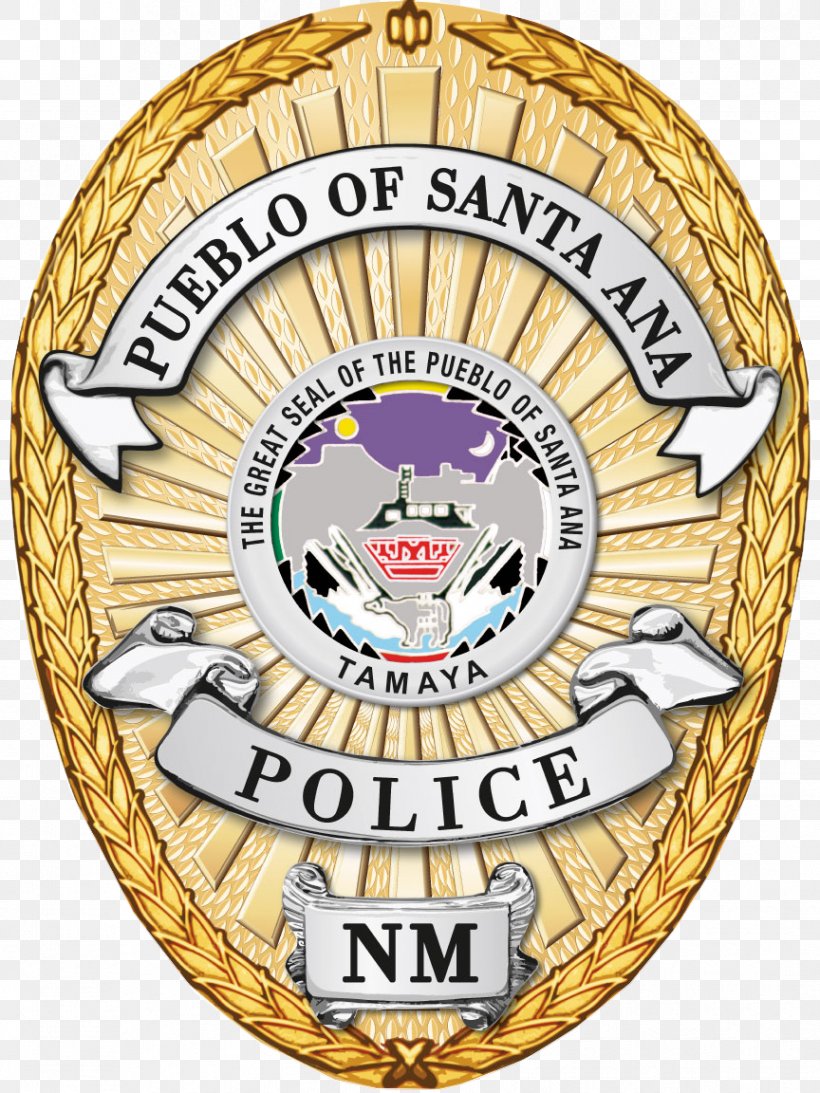 Santa Ana Pueblo Santa Ana Police Department Indian Tribal Police Badge, PNG, 864x1152px, Police, Badge, Brand, New Mexico, Organization Download Free