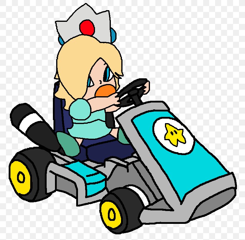 Super Mario Kart Rosalina Bowser Mario Kart Wii, PNG, 812x803px, Super Mario Kart, Artwork, Bowser, Car, Mario Download Free