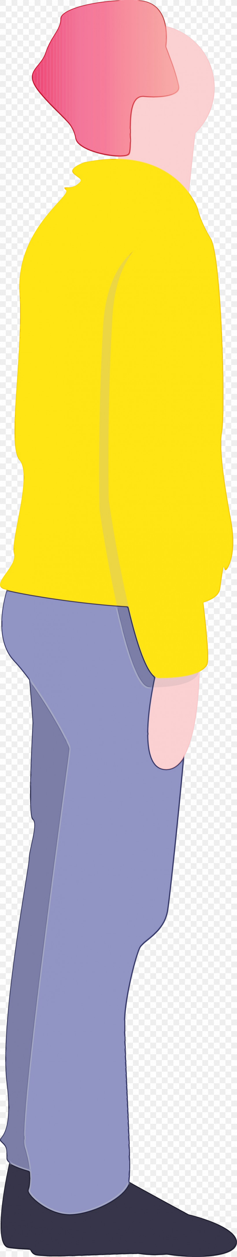 Yellow Clothing Shorts Joint Leggings, PNG, 915x4843px, Man Looking Up, Clothing, Electric Blue, Jacket, Joint Download Free