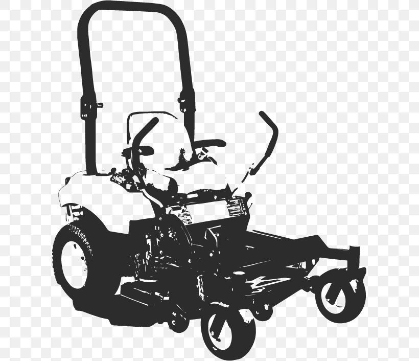 Zero-turn Mower Lawn Mowers Riding Mower Fenaison, PNG, 615x706px, Zeroturn Mower, Automotive Exterior, Black And White, Electric Motor, Fenaison Download Free