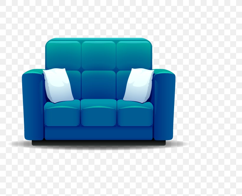 Couch Furniture, PNG, 808x666px, Couch, Azure, Blue, Chair, Comfort Download Free