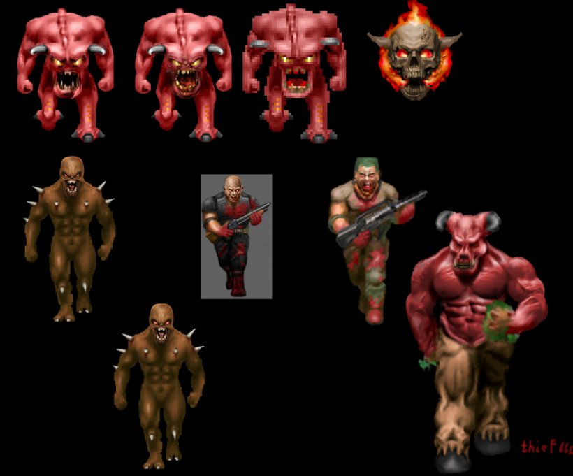 Doom 3: Resurrection Of Evil Quake Doom II, PNG, 1299x1080px, Watercolor, Cartoon, Flower, Frame, Heart Download Free
