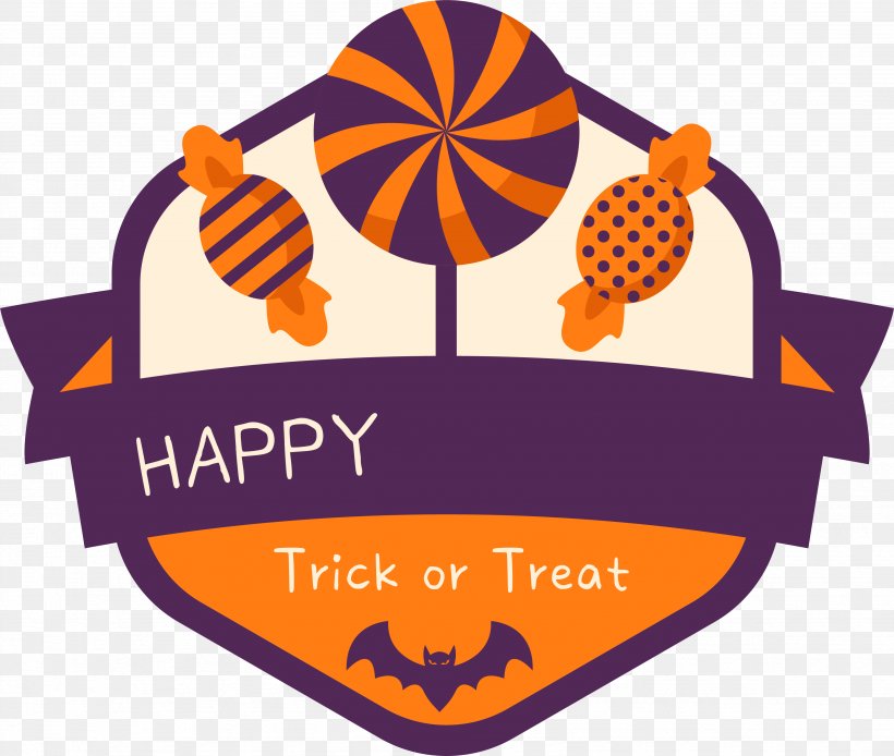 Halloween Trick-or-treating Candy Clip Art, PNG, 3482x2947px, Halloween, Brand, Candy, Clip Art, Decorative Arts Download Free
