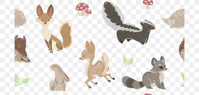 Cat Tile Desktop Wallpaper Fox Deer, PNG, 700x394px, Cat, Animal, Animal Figure, Canidae, Carnivoran Download Free