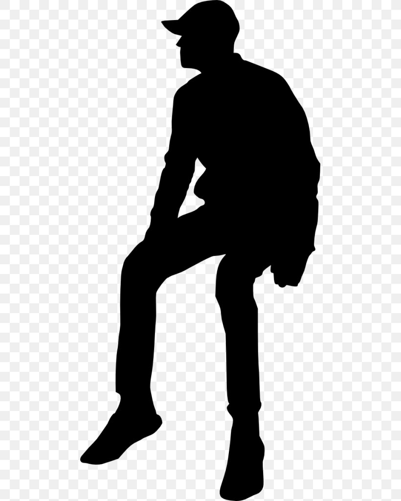 Silhouette Clip Art, PNG, 491x1024px, Silhouette, Black, Black And White, Footwear, Headgear Download Free