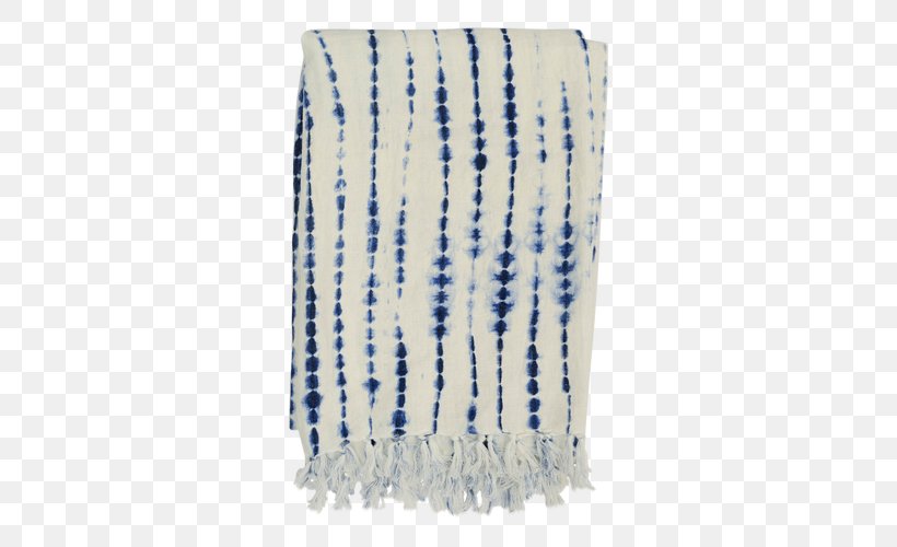 Wool Shibori Rope Indigo Blanket, PNG, 500x500px, Wool, Beach, Bedroom, Blanket, Blue Download Free