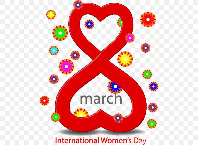 8 March International Women's Day Clip Art, PNG, 492x600px, 8 March, Area, Art, Digital Art, Heart Download Free