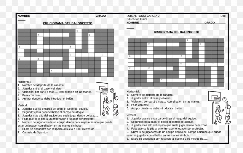 Basketball Official Crossword Word Search Horizontal Plane, PNG, 2700x1700px, Basketball, Area, Basketball Official, Brand, Crossword Download Free