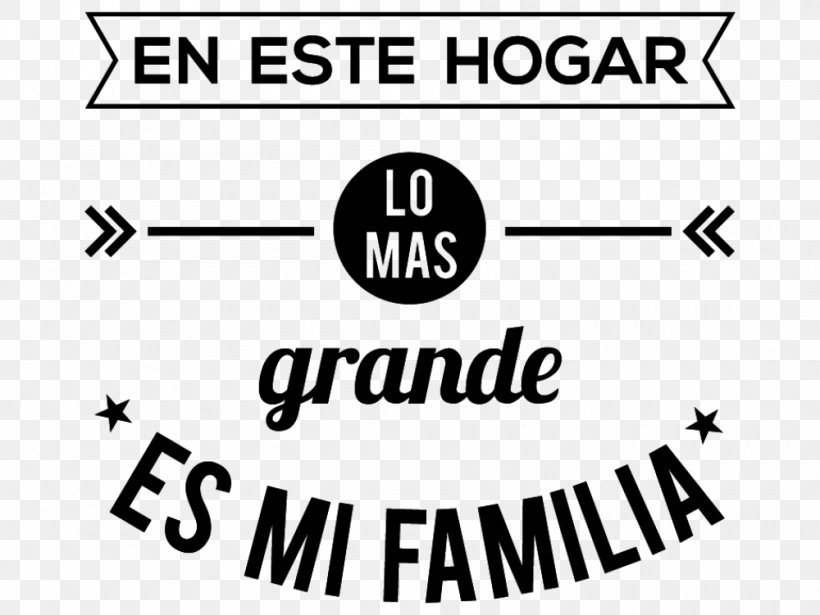 Family Sticker Wall Decal Spanish Home, PNG, 1000x751px, Family, Adhesive, Area, Black, Black And White Download Free