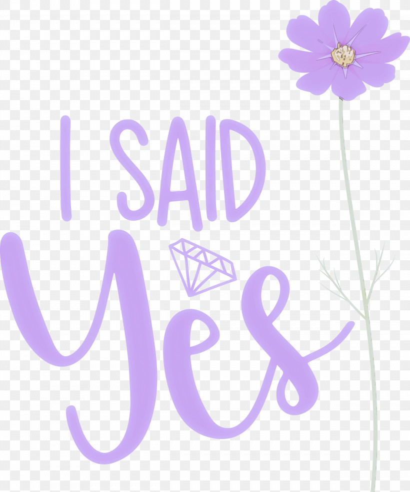 I Said Yes She Said Yes Wedding, PNG, 2501x3000px, I Said Yes, Biology, Floral Design, Happiness, Lavender Download Free