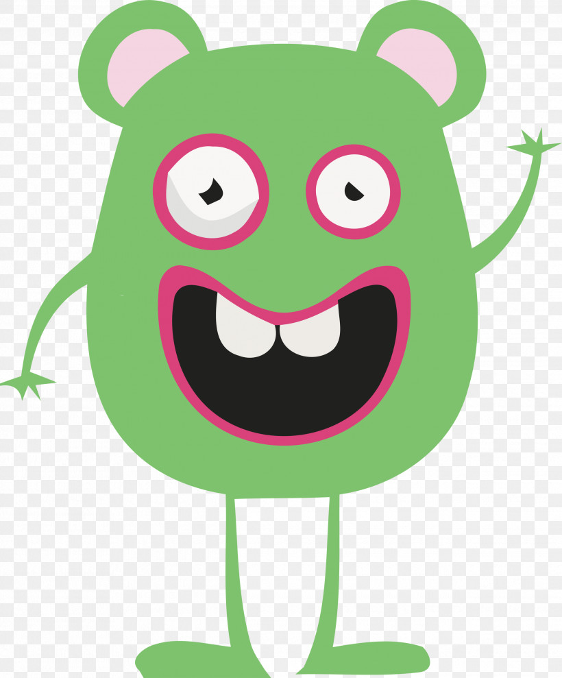 Monster, PNG, 2485x2999px, Monster, Cartoon, Face, Geometry, Green Download Free