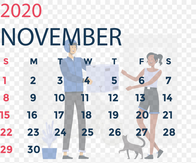 November 2020 Calendar November 2020 Printable Calendar, PNG, 3000x2502px, November 2020 Calendar, Belgrade, Belville, Clothing, Dress Download Free