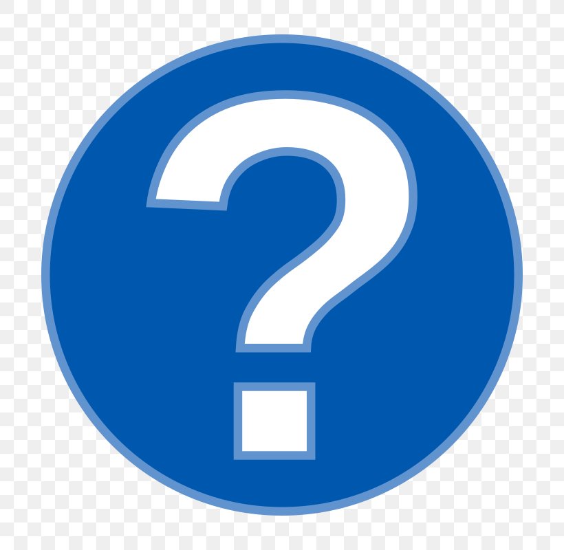 Question Mark Clip Art, PNG, 800x800px, Question Mark, Area, Blue, Brand, Electric Blue Download Free