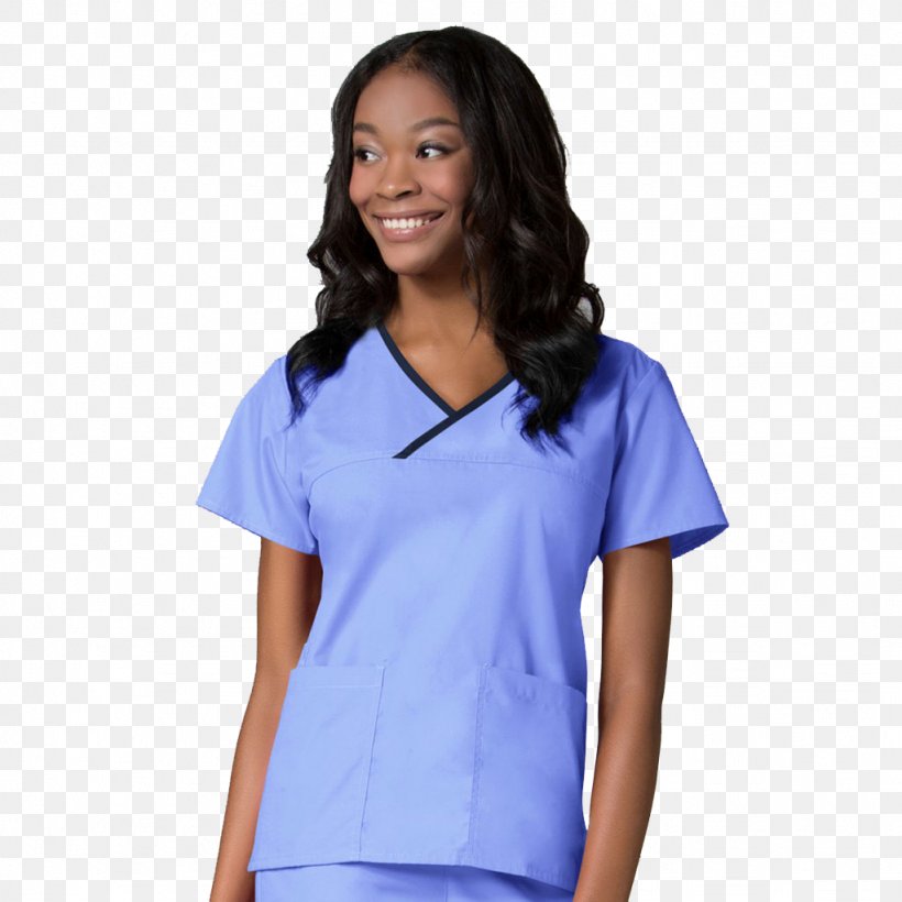 Uniform Scrubs Polo Shirt Top, PNG, 1024x1024px, Uniform, Blue, Clothing, Dress Shirt, Electric Blue Download Free