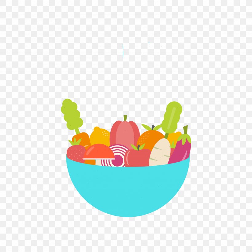 Fruit Vegetable Bowl Illustration, PNG, 3333x3333px, Fruit, Apple, Auglis, Bowl, Eating Download Free
