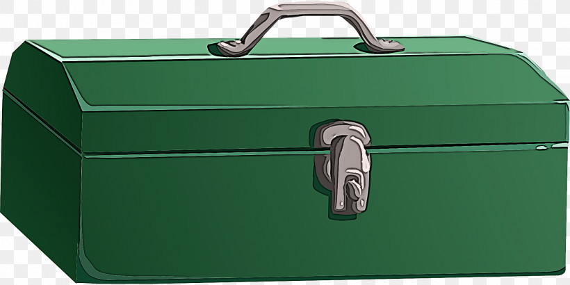 Green Bag Suitcase Toolbox Tackle Box, PNG, 1920x960px, Green, Bag, Baggage, Briefcase, Business Bag Download Free