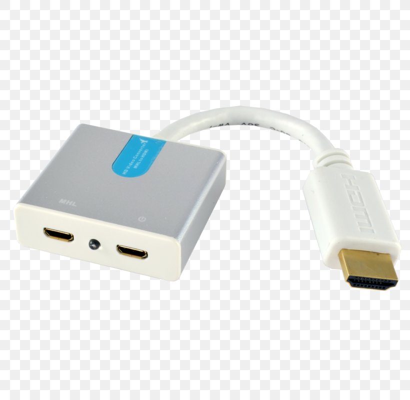HDMI Adapter Electronics Mobile High-Definition Link, PNG, 800x800px, Hdmi, Adapter, Cable, Electrical Cable, Electronic Device Download Free