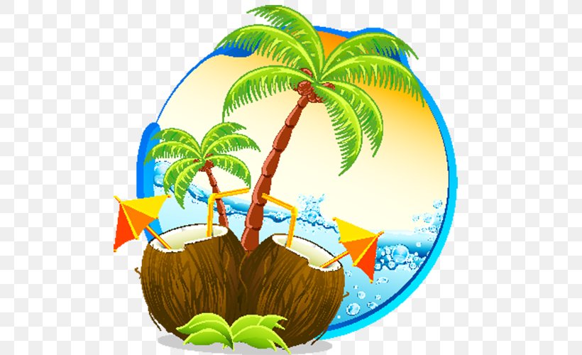 Clip Art, PNG, 505x500px, Royaltyfree, Arecaceae, Arecales, Art, Coconut Download Free