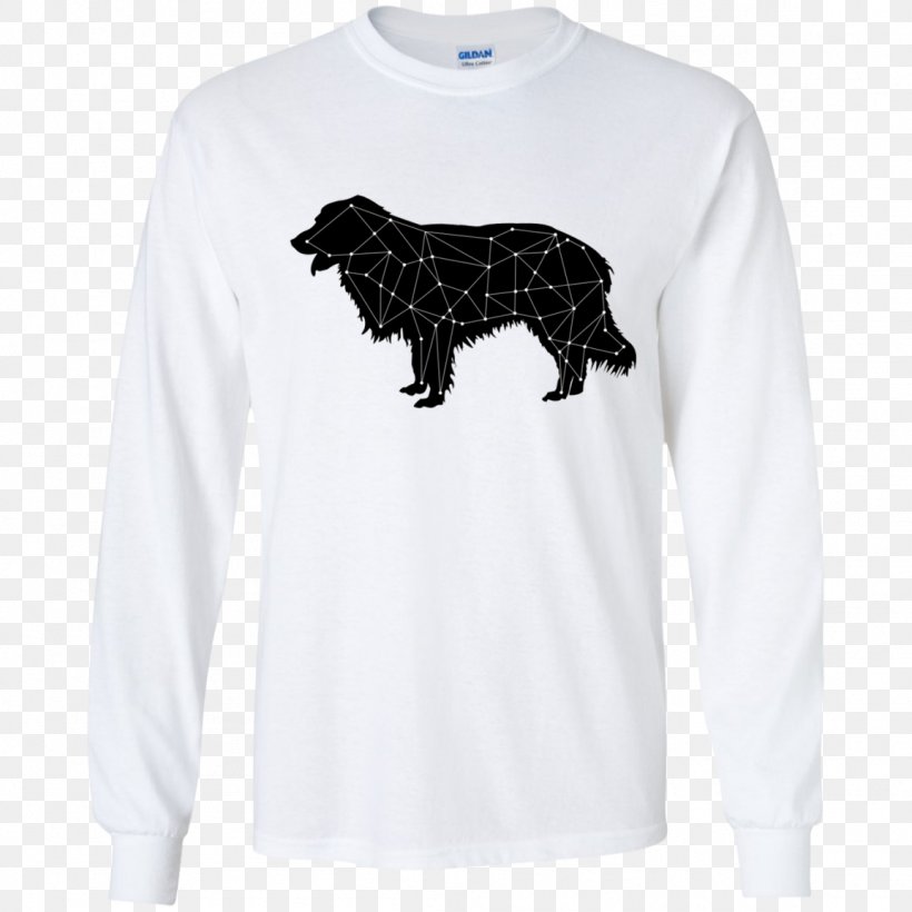 Long-sleeved T-shirt Golden Retriever Hoodie Long-sleeved T-shirt, PNG, 1155x1155px, Tshirt, Active Shirt, Black, Bluza, Clothing Download Free
