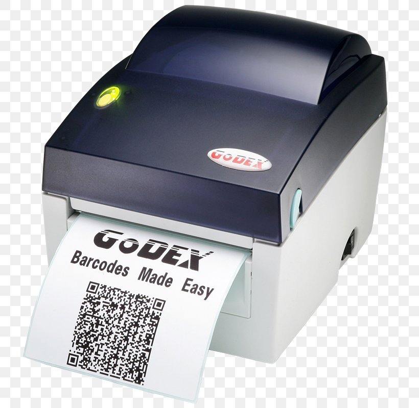 Printer Godex EZ-DT-4 Barcode Information RS-232, PNG, 800x800px, Printer, Barcode, Brand, Code, Device Driver Download Free