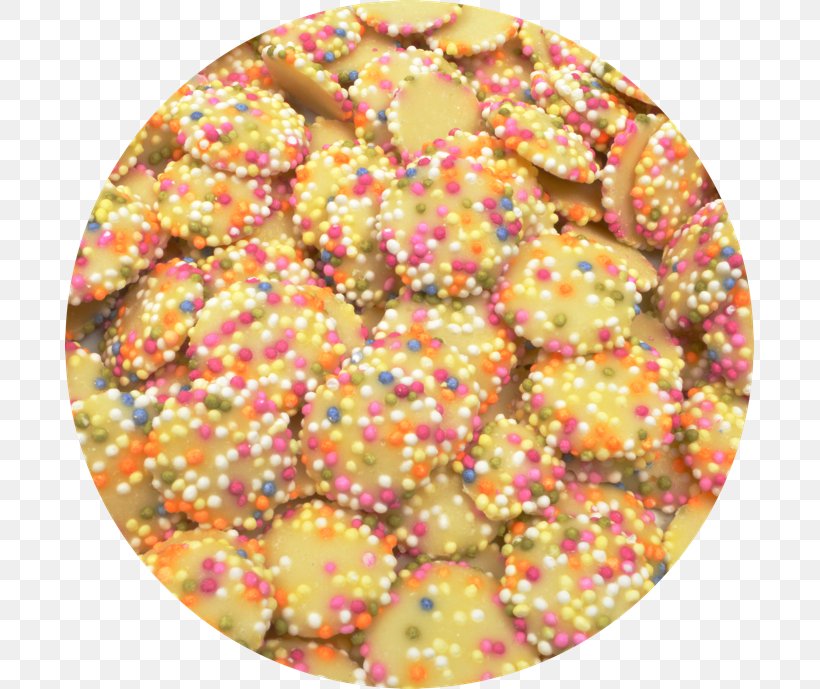 Sprinkles White Chocolate Liquorice Bonbon Nonpareils, PNG, 689x689px, Sprinkles, Bonbon, Bulk Confectionery, Candy, Chocolate Download Free