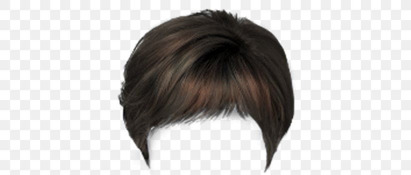 Wig Hairstyle Bangs Long Hair, PNG, 379x350px, Wig, Bangs, Black Hair, Brown Hair, Forehead Download Free