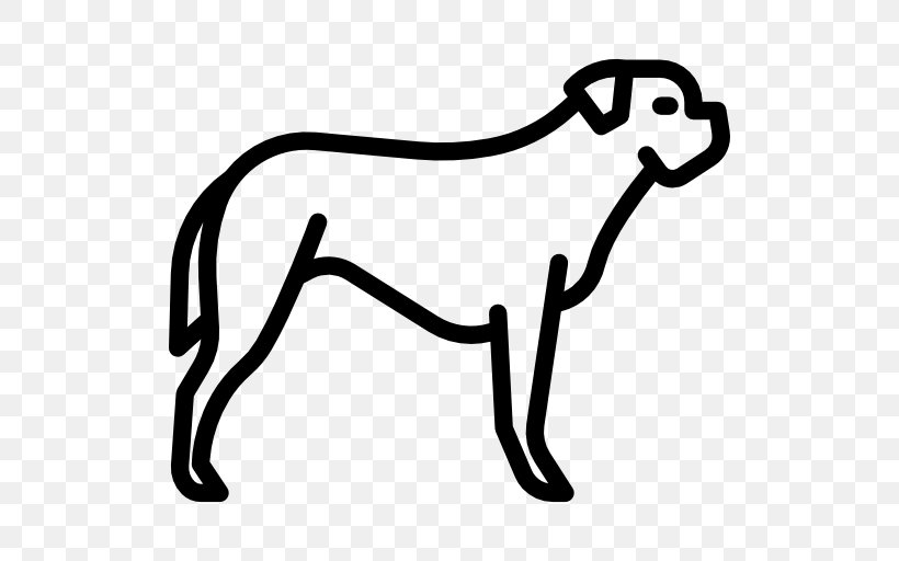 English Mastiff Spanish Mastiff Bullmastiff Cane Corso Clip Art, PNG, 512x512px, English Mastiff, Animal, Area, Black, Black And White Download Free