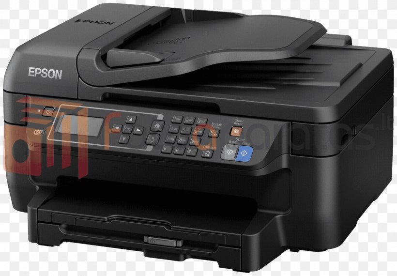 Inkjet Printing Epson WorkForce WF-2750 Multi-function Printer Epson WorkForce WF-2760, PNG, 1200x835px, Inkjet Printing, Dots Per Inch, Dyesublimation Printer, Electronic Device, Epson Download Free