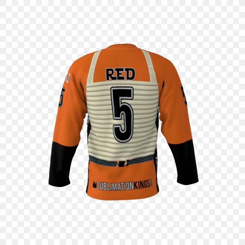 Sports Fan Jersey T-shirt Sleeve, PNG, 1024x1024px, Sports Fan Jersey, American Football, Football Equipment And Supplies, Jersey, Orange Download Free