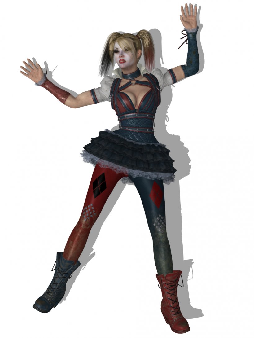 Batman: Arkham Knight Harley Quinn Costume Clothing Casual, PNG, 962x1280px, Batman Arkham Knight, Action Figure, Art, Batman Arkham, Casual Download Free