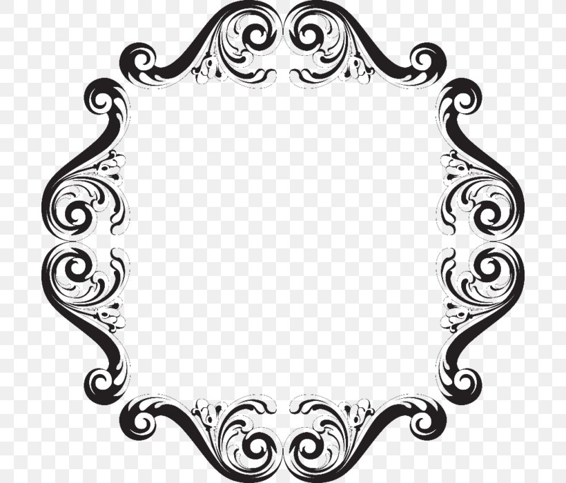Picture Frames Pattern Font Line Art, PNG, 700x700px, Picture Frames, Area, Black, Black And White, Body Jewellery Download Free