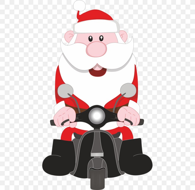 Santa Claus Motorcycle Clip Art, PNG, 800x800px, Santa Claus, Can Stock Photo, Christmas, Christmas Decoration, Christmas Ornament Download Free