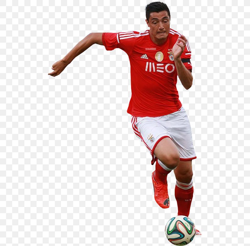 Óscar Cardozo Soccer Player S.L. Benfica Football Rendering, PNG, 506x808px, 3d Computer Graphics, 3d Rendering, Soccer Player, Ball, Football Download Free