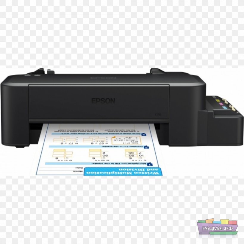 Printer Inkjet Printing Epson, PNG, 1000x1000px, Printer, Business, Computer, Continuous Ink System, Dots Per Inch Download Free