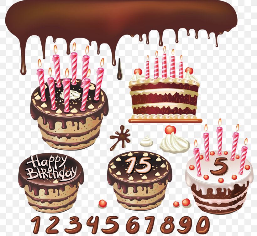 Birthday Cake Chocolate Cake Cupcake, PNG, 800x754px, Birthday Cake, Baking, Birthday, Birthday Card, Buttercream Download Free