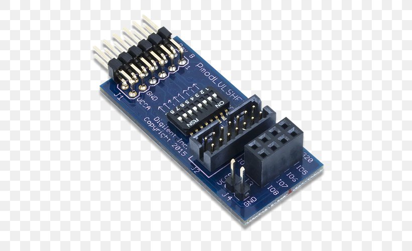 Microcontroller Pmod Interface Digilent Transistor Electrical Connector, PNG, 500x500px, Microcontroller, Amplifier, Analogtodigital Converter, Audio Power Amplifier, Circuit Component Download Free