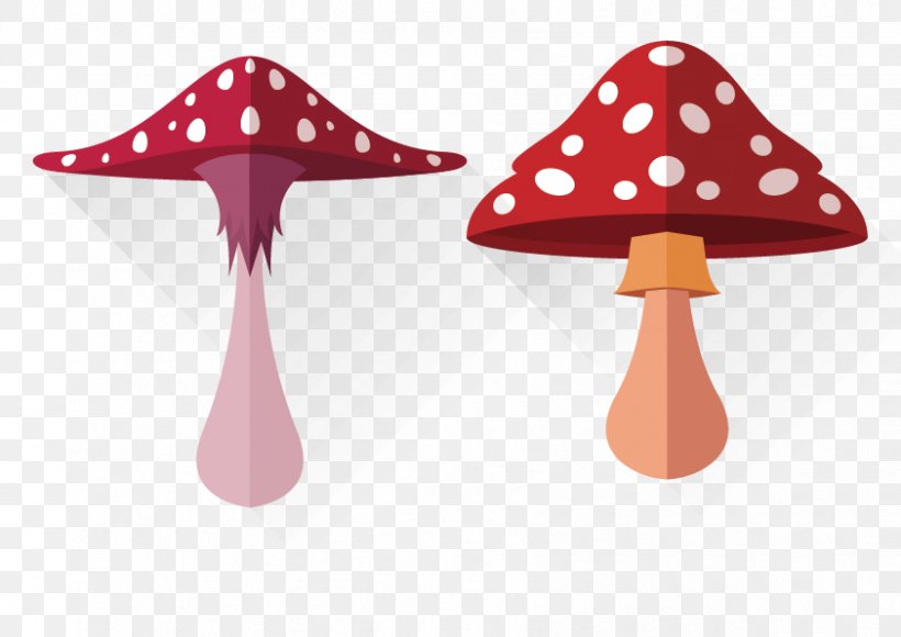 Mushroom Fall Euclidean Vector, PNG, 842x596px, Mushroom, Autumn, Designer, Fungus, Geometric Shape Download Free