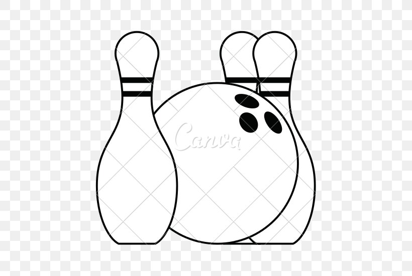 Clip Art Bowling Pin Bowling Balls Vector Graphics, PNG, 550x550px, Bowling Pin, Area, Artwork, Black And White, Bowling Download Free