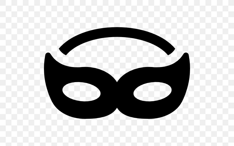 Mask Fashion Clip Art, PNG, 512x512px, Mask, Black, Black And White, Clothing, Costume Download Free