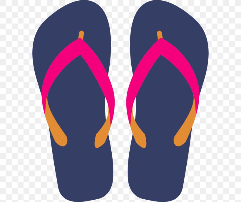 Slipper T-shirt Clip Art Flip-flops, PNG, 600x687px, Slipper, Fashion, Flipflops, Footwear, Magenta Download Free