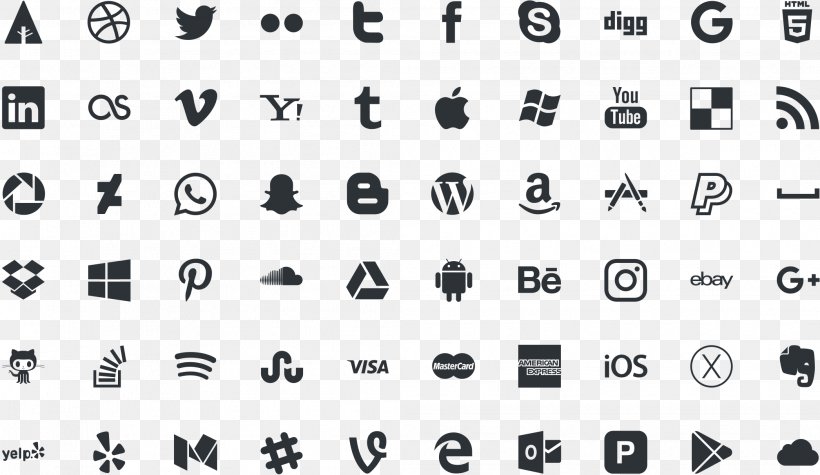 Social Media Blog Social Network, PNG, 2092x1212px, Social Media, Black And White, Blog, Computer Icon, Dribbble Download Free