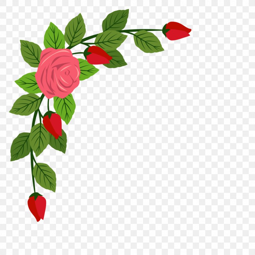 Borders And Frames Clip Art Image Vector Graphics, PNG, 1024x1024px, Borders And Frames, Branch, Drawing, Floral Design, Flower Download Free