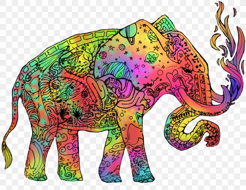 Indian Elephant African Elephant Art, PNG, 950x736px, Indian Elephant, African Elephant, Animal, Art, Elephant Download Free